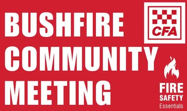 2025 Bushfire Community Meeting